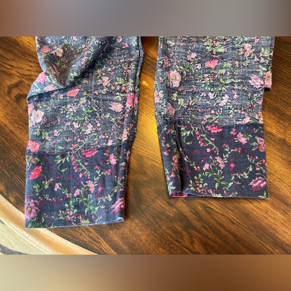 Laura Ashley Vintage Pants Women’s S Wool Blend Floral High Rise Granny Cottage - Picture 16 of 16